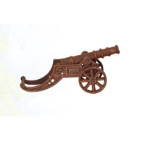 Canon en fonte Antique, modèle de créateur, 1 pièce