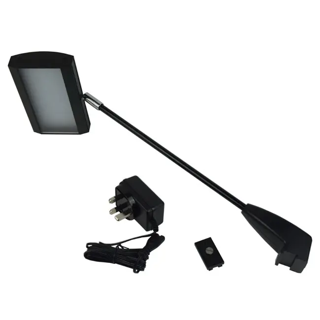 Черная Светодиодная лампа 25 Вт SMD для выставок, освещение для фоновой стойки