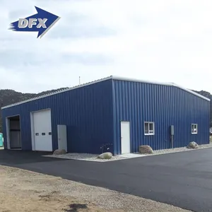 China light steel building material water proof prefabricated grain depot store house barn warehouse building