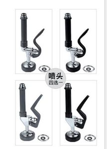 Robinet de <span class=keywords><strong>cuisine</strong></span> commercial à montage sur pont haute pression Homedec <span class=keywords><strong>avec</strong></span> fonction de pré-rinçage et <span class=keywords><strong>douchette</strong></span> - Product Image 6