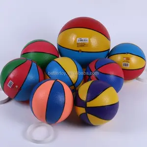 15 cm pvc inflatable teams colorful basketball very cheap toys 6 inches diameter basketball