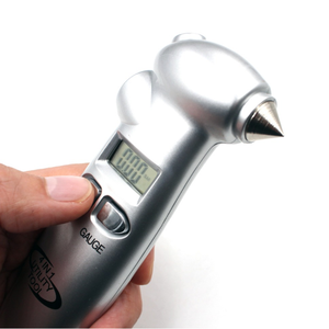 4 IN 1 Digital car Tire pressure gauge Torcia Hammer Emergency Cintura <span class=keywords><strong>di</strong></span> sicurezza Taglierina Pneumatico <span class=keywords><strong>di</strong></span> <span class=keywords><strong>Pressione</strong></span> del tester del tester - Product Image 4