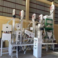 Pinyang 20 30 tonnes par jour ensemble complet moulin à riz machine