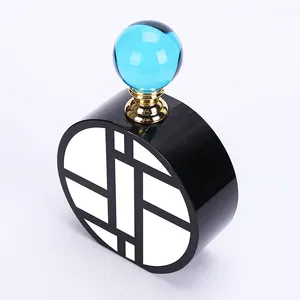 2021 hot selling crystal perfume bottle high quality glass crafts