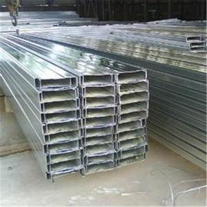 Canaux en acier galvanisé, 1 pièce, tube c, métal - Product Image 3