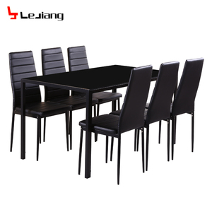 Amostra grátis móveis de restaurante extensíveis 10 lugares vidro feito pequeno coreano royal jantar mesa no vietnã - Product Image 5