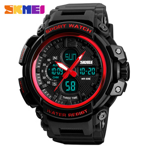SKMEI Orologi Sportivi di Alta Gamma, Orologi Analogici al Quarzo Digitali da Uomo, Impermeabili, Orologio Maschile 1343 Relogio Masculino XFCS - Product Image 5