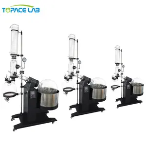 Topacelab USA Best-seller Novo sistema de destilação a vácuo 10L-50L evaporador rotativo para recuperação de óleo de etanol 5L frasco