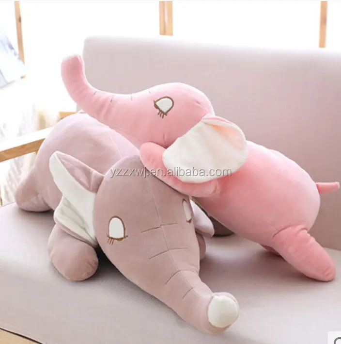 free sample elephant baby sleeping cushion baby support cushion very soft elephant cushion pillow