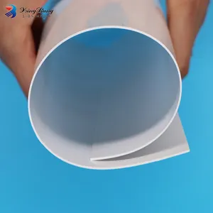 Açık pvc ince plastik levha sert film 0.5mm kalın