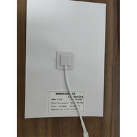 Miroir électrique LED pour salle de bain, dégivreur, anti-buée, film pour miroir de salle de bain, hôtel, maison, salle de bain rectangulaire, IP54/IP44 CE/IP54/ROHS, 2 ans