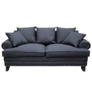 Nuevo Diseño, Cómodo y Moderno Sofá Cama de Tres Plazas, Conjuntos de Sofás Americanos, Terciopelo/Lino/Cuero Genuino, Duradero - Product Image 1