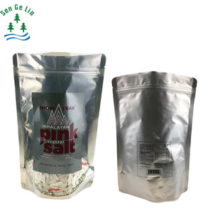 3.5Lb/56 oz/1587g Haute Qualité <span class=keywords><strong>Sel</strong></span> de L'<span class=keywords><strong>himalaya</strong></span> Un Côté Transparent Feuille Emballage Zipper Sac - Product Image 2