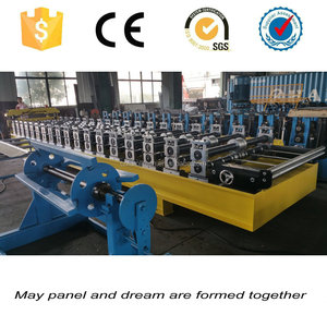 Yüksek Standart yüksek Kalite <span class=keywords><strong>metal</strong></span> çatı sac profilleme katlanır rulo şekillendirme makinesi - Product Image 1