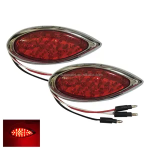 Led lampu untuk truk 24 V dipimpin lampu india led side marker cahaya DOT SAE