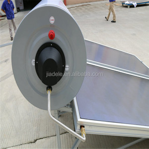 JIADELE OEM工場自立型亜鉛メッキ鋼カレンタドールデアグア太陽熱温水器システム300Lソーラーパネル給湯器