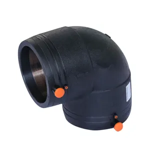 Raccord pour tube coude en HDPE, fibre de fusion EF 90 degrés