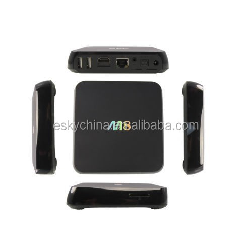 Android 4.4 Amlogic S802 Quad Core 2 GHz WiFi Bluetooth XBMC M8 tv caja