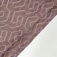XXC-cortina jacquard con diseño geométrico, cortinas suaves 100% poliéster árabe