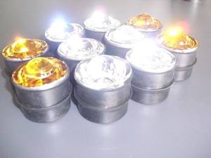 सीई एन 13356:2001 50mm छोटे सड़क ग्लास परावर्तक, टेम्पर्ड ग्लास रोड स्टड - Product Image 3