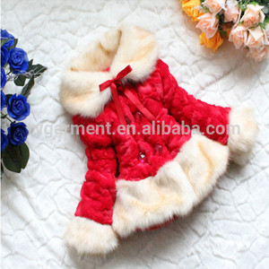 Venta al por mayor de la ropa del <span class=keywords><strong>cabrito</strong></span> largos abrigos de invierno para las muchachas - Product Image 1