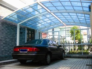 <span class=keywords><strong>Garage</strong></span> <span class=keywords><strong>per</strong></span> <span class=keywords><strong>Moto</strong></span> con Struttura in Alluminio / Tettoia con Copertura in Policarbonato <span class=keywords><strong>per</strong></span> Motocicli e Auto - Product Image 6