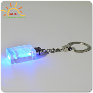 Personalizzato led <span class=keywords><strong>Pop</strong></span> di cristallo <span class=keywords><strong>portachiavi</strong></span> luce up <span class=keywords><strong>portachiavi</strong></span> con luce multicolor glow in the dark catena chiave - Product Image 4