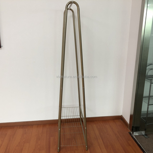 High Quality Garment <strong>Coat</strong> <strong>Rack</strong> with 2 Tier <strong>Shoe</strong> Clothes <strong>Storage</strong> Shelves - Product Image 3