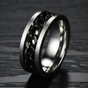 Vente en gros en acier inoxydable pas cher Fashion Waterproof Jewelry Biker Men's Ring - Product Image 2