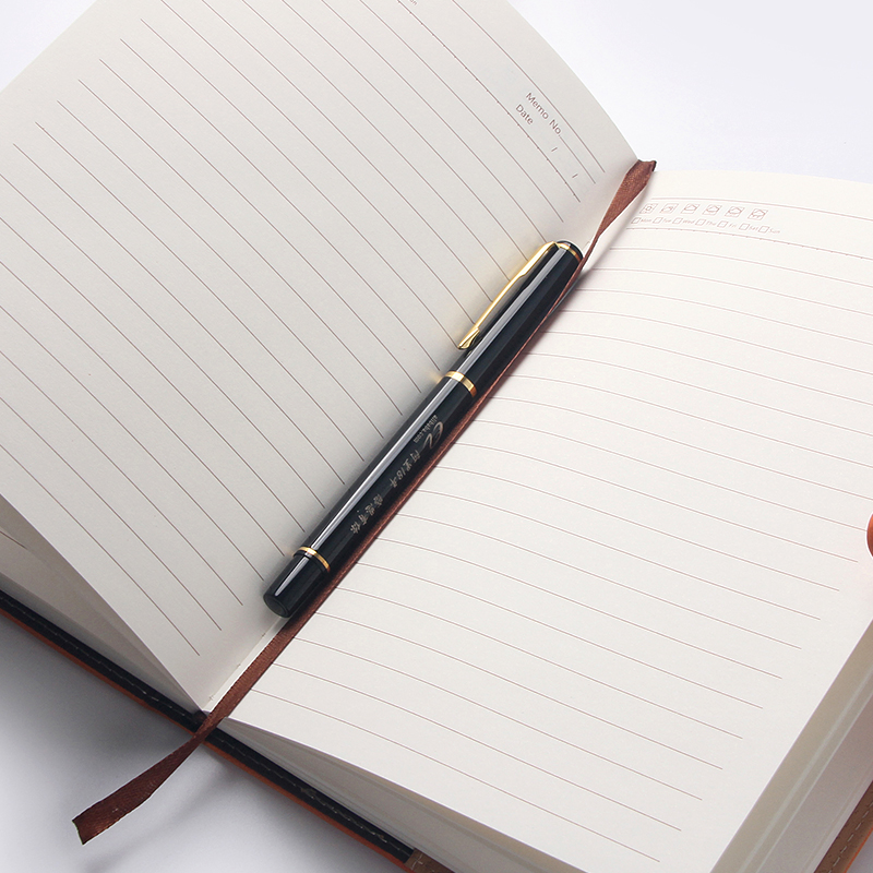 Набор ручек для бизнеса, металлическая шариковая ручка и элегантная книга, индивидуальный логотип для офиса, подарок