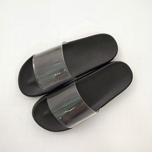 Sandalias Blancas Personalizadas al por Mayor, Pantuflas para Hombre y Mujer, Diseño con Logotipo Impreso, Impermeables, Antideslizantes, Chanclas Transparentes - Product Image 2