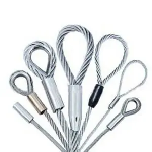 공장 가격 철강선 밧줄 조정가능한 새총/호스 채찍 감금 Pvc 입히는 케이블 어셈블리 - Product Image 1
