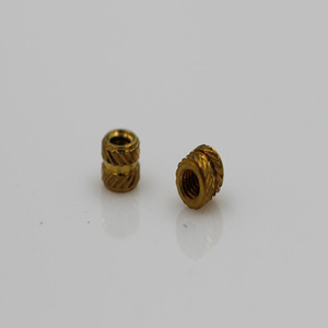 Miniature taille laiton knurled écrous <span class=keywords><strong>à</strong></span> <span class=keywords><strong>sertir</strong></span> - Product Image 1