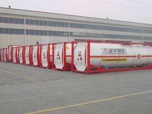 ASME imdg adr CSC ISO compliant 40 chân nhiên liệu bitum Tank container sử dụng làm bằng thép - Product Image 3