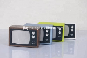 Fait main en bois petit fm <span class=keywords><strong>radio</strong></span> haut-parleur portable avec port usb - Product Image 2