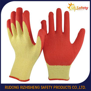Job the hand sand finish latex long dipped gloves - Product Image 4