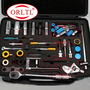 ORLTL OR7001 מסילה משותפת דיזל מזרק כלים להרכיב & לפרק כלי 40 סטים של מסילה משותפת מזרק פירוק כלים