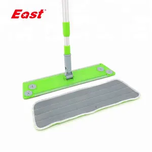 Microfiber Cloth Wet and Dry Dual Use Flat Head Floor Cleaner Mop Pad