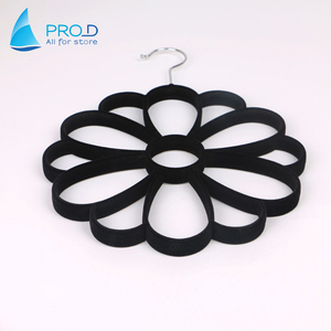 Nuevo procesamiento personalizado flor Flocado de seda toalla rack belt rack - Product Image 5