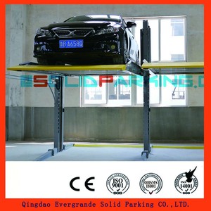 100% Proceso De Corte Por Láser de Dos columnas de doble ascensor <span class=keywords><strong>aparcamiento</strong></span> sistema de estacionamiento vertical - Product Image 6