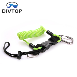 Buceo de <span class=keywords><strong>alambre</strong></span> de acero inoxidable y mosquetón Cámara cordón/buceo BCD - Product Image 1