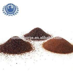 Color rojo de la KOC proveedor de medios de comunicación arena granate 20/40 para el tratamiento del agua y sandbasting - Product Image 3