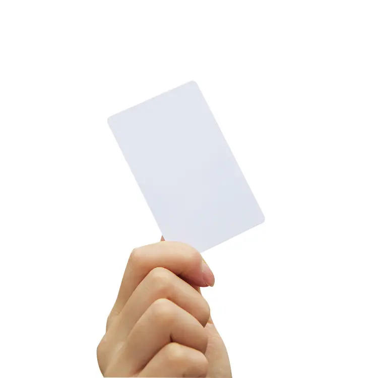 Kartu PVC CR80 Kosong RFID Plastik Polos S50 Mifare Klasik 1K IC