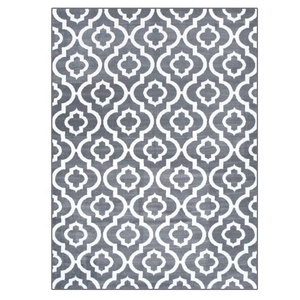 Grigio <span class=keywords><strong>Marocchino</strong></span> Traliccio Area Rug Carpet Per Soggiorno - Product Image 1