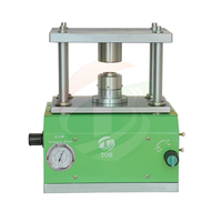 Sertisseuse pneumatique manuelle pour cellules de pièces de monnaie, pour la fabrication de batteries en laboratoire