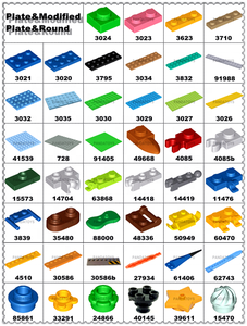 100 जी बैग पैनडेटो ईंट भागों सं. 3036 भवन ब्लॉक ईंट के लिए ईंट 1000 + मोल्ड्स के लिए 36 + रंग स्टॉक 3036 6x8 6x8 ब्लॉक - Product Image 2