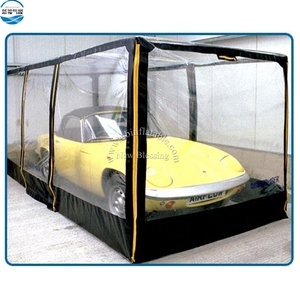 Stand <span class=keywords><strong>de</strong></span> <span class=keywords><strong>peinture</strong></span> intérieure en PVC pour garage, bulle <span class=keywords><strong>gonflable</strong></span> transparente, anti-poussière, 1 pièce - Product Image 2