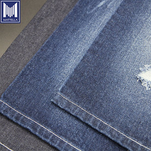 <span class=keywords><strong>Tissu</strong></span> denim <span class=keywords><strong>rigide</strong></span> en coton mélangé polyester 13 oz, sergé épais, largeur 180 cm, prix de gros, pour jeans homme et garçon - Product Image 4