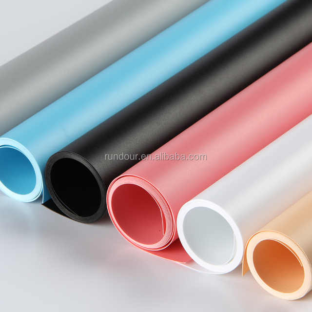 100*200cm PVC Matte Glossy Vinyl Background for Photographic Studio Waterproof Washable Pure Color Backdrops Filter