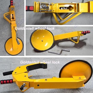 GAT-L3 pince de <span class=keywords><strong>roue</strong></span> de sécurité à clé robuste pour voitures caravanes remorques - Product Image 5